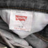 リーバイス Levis 02年 7月製造 505 ボタン裏J38刻印 ダメージ ブラックデニムパンツ メンズ  W30 L34